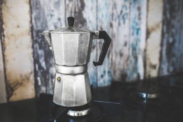 Stove-top coffee percolator